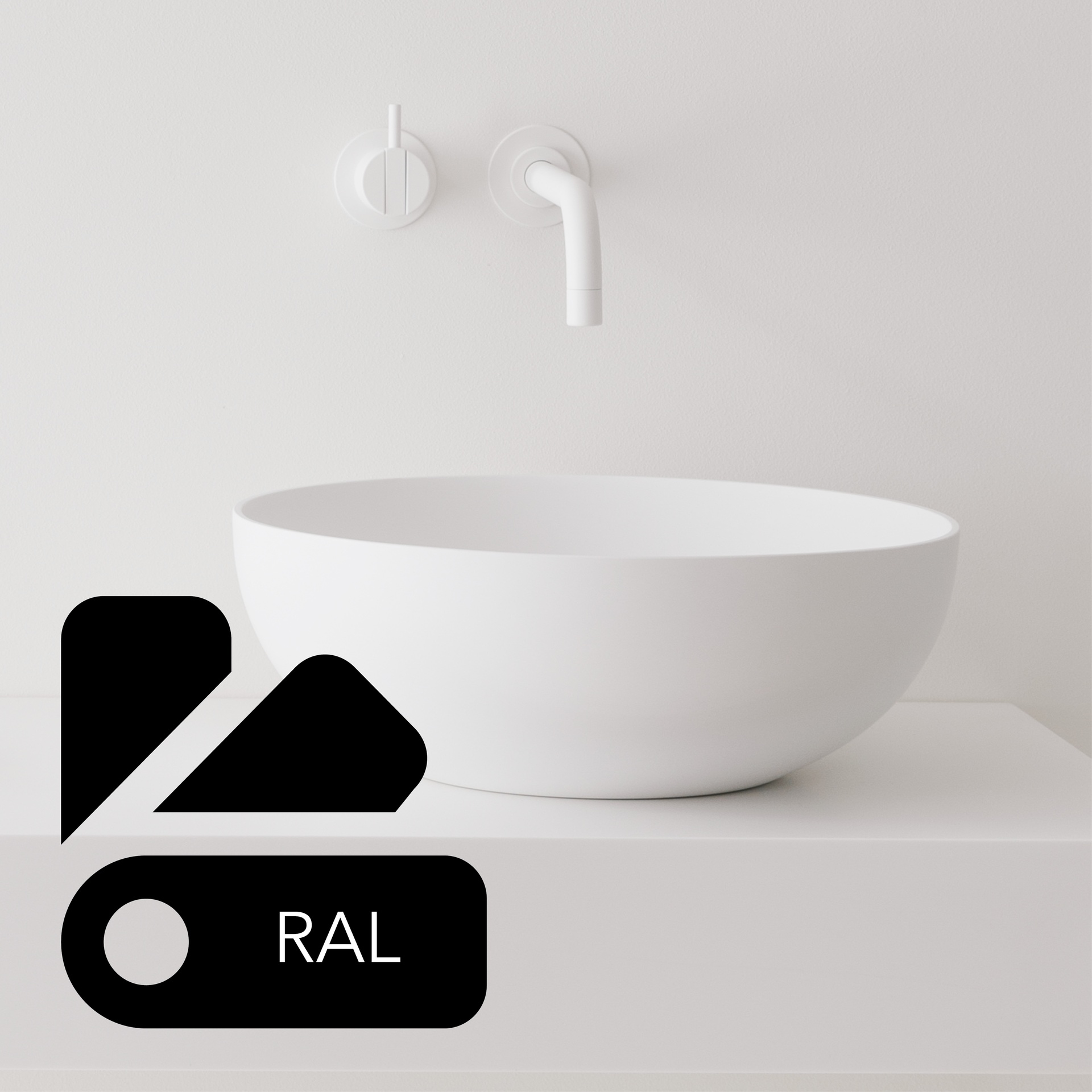 [STL400-PRAL] Still rond Palette (RAL kleur)